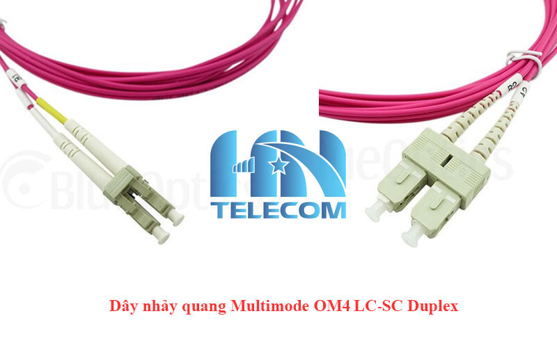 Dây nhảy quang OM4 SC-LC MULTIMODE