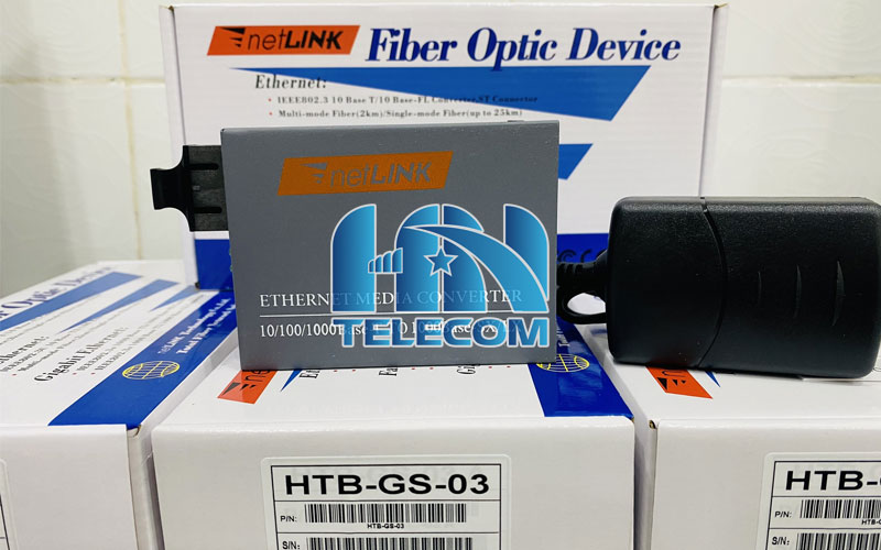 Converter 2 sợi 1000M Netlink 20Km