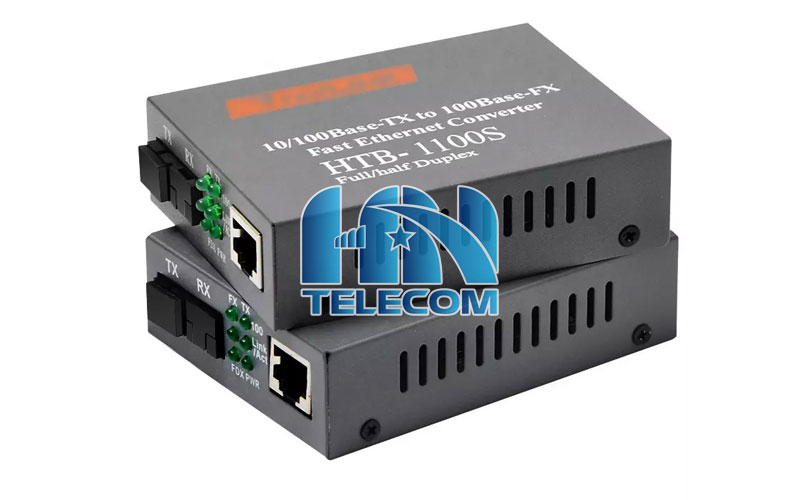 Bộ chuyển đổi quang điện 2 sợi HTB-1100S