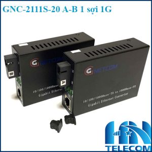 Converter quang Gnetcom 1 sợi 1G