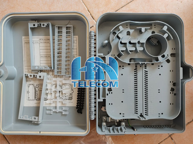 Cấu tạo Hộp phối quang ODF 24FO vỏ nhựa ngoài trời