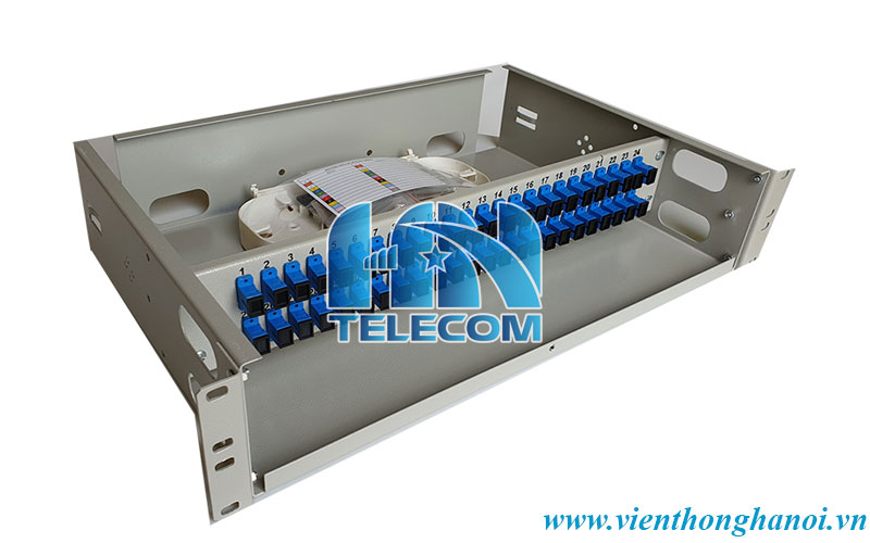 Hộp phối quang ODF 48FO gắn rack