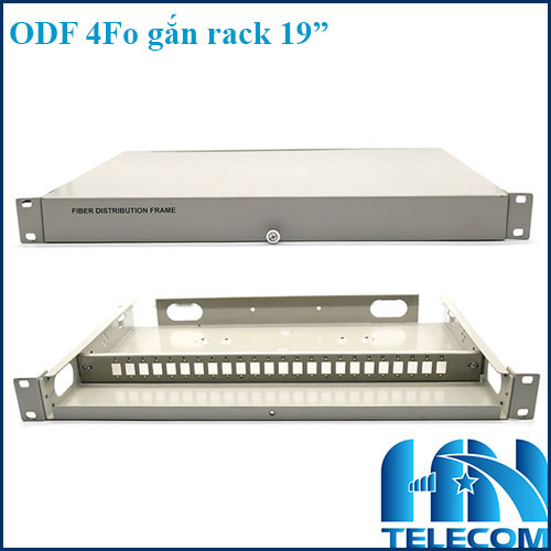 Odf 4FO gắn rack 19"