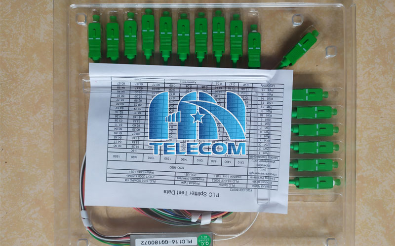 Bộ chia quang 1x16 Splitter chuẩn APC