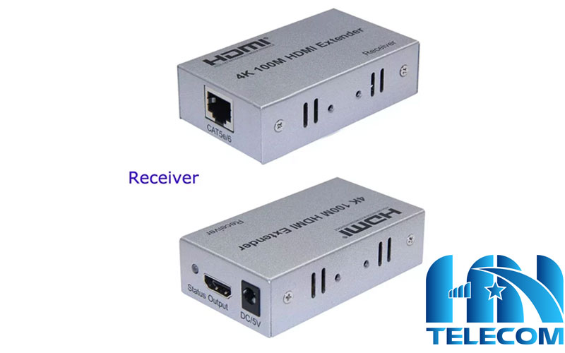 Đầu nhận RX của bộ HDMI to LAN 100M