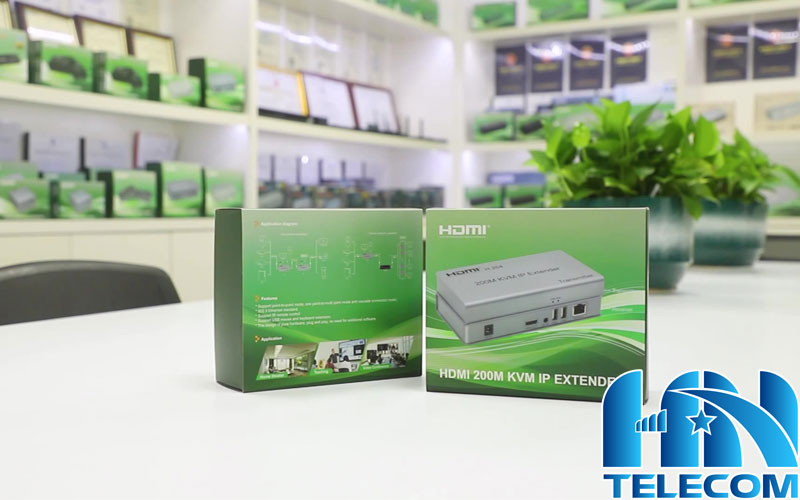 Bộ mở rộng tín hiệu HDMI to LAN 200M