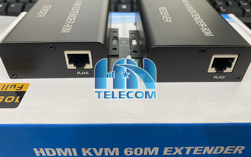 Bộ khuếch đại tín hiệu hdmi qua dây cáp mạng dài 60m