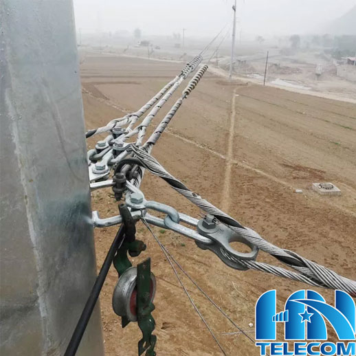 Ứng dụng của bộ néo cáp quang ADSS