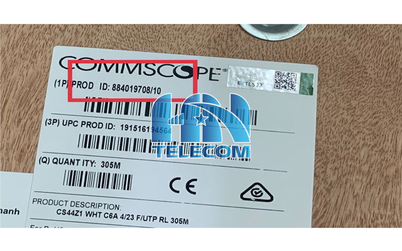 Cáp mạng cat6a ftp P/N: 884024508/10