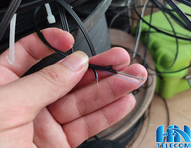Cấu tạo cáp quang 1fo bọc chặt