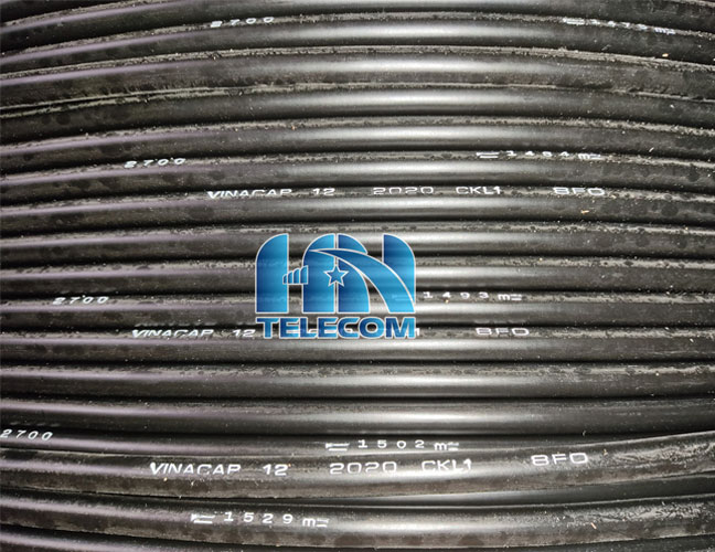 Cáp quang luồn cống 8 core bọc kim loại