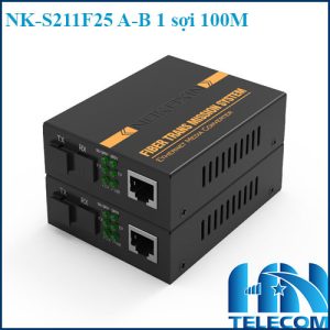 Converter quang Nokoxin NK-S211F25 A-B