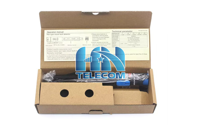 Quy cách đóng gói bút soi quang