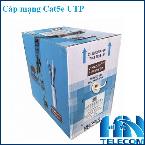 Dây cáp mạng cat5e UTP vinacap 4 pair