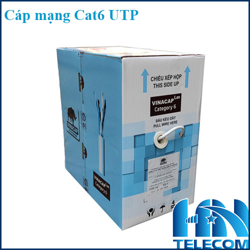 Cáp mạng Cat6 UTP Vinacap