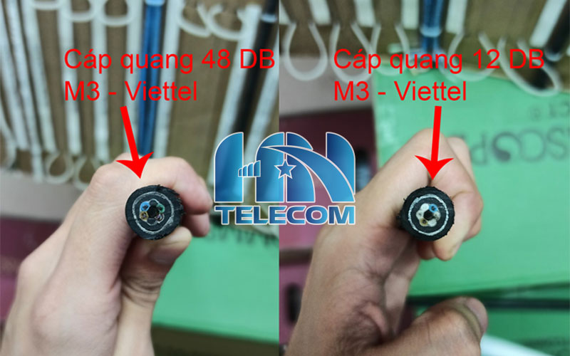 So sánh cáp quang DB 12 FO VÀ 48FO