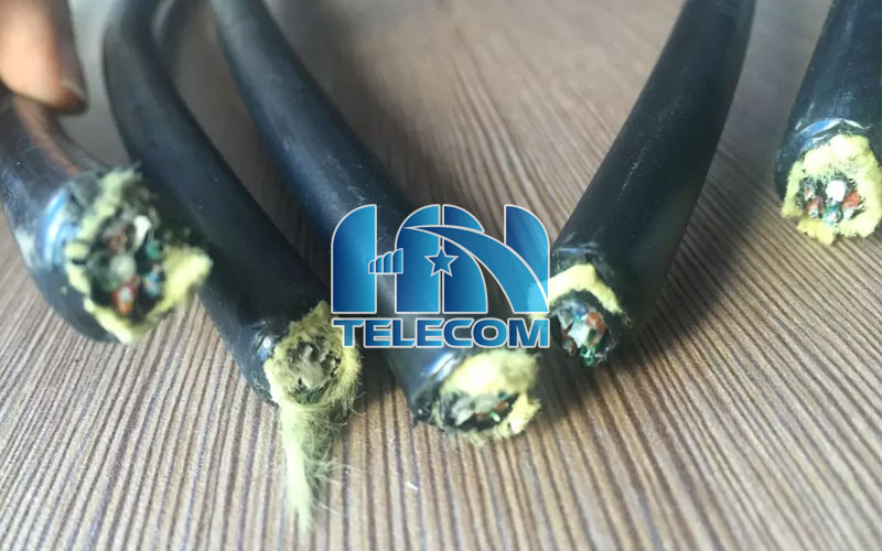 cáp quang chôn trực tiếp DB 24 CORE