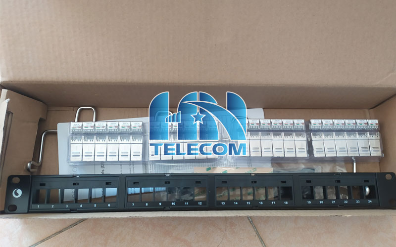 Thanh đấu nối mạng 24 cổng cat6a commscope