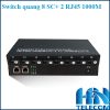 Switch quang 8 cổng quang 2 cổng lan