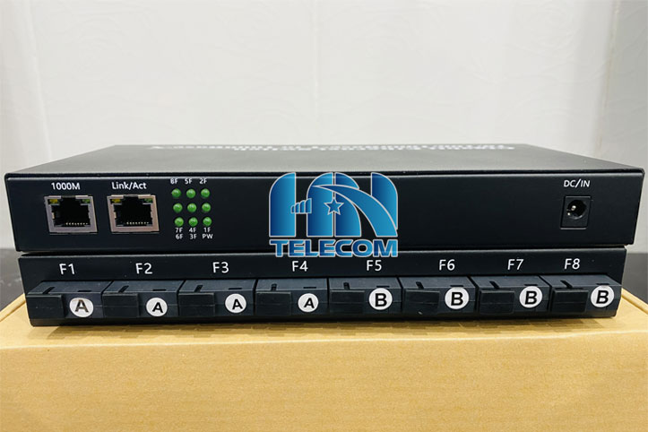 switch quang 8 cổng quang