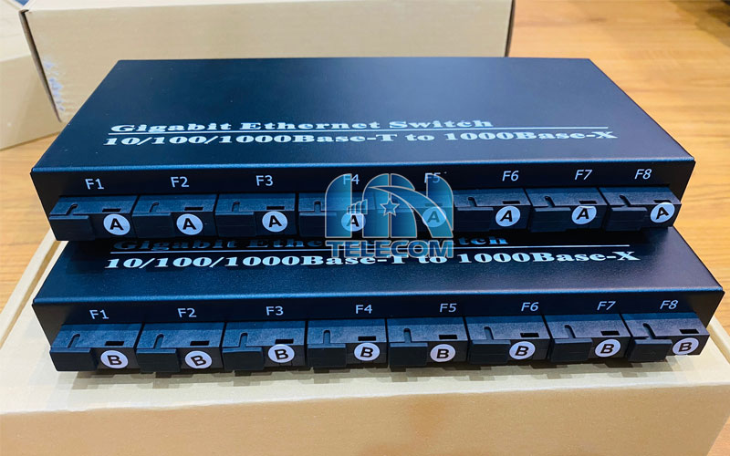 switch quang 8 cổng quang 2 cổng lan