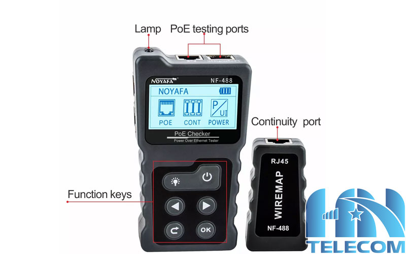 máy kiểm tra tín hiệu poe trên switch