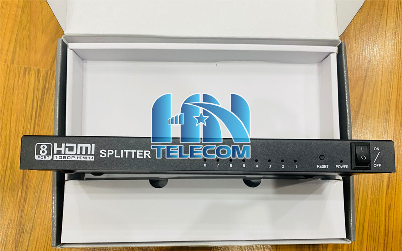 bộ chia hdmi 1 ra 8 full hd