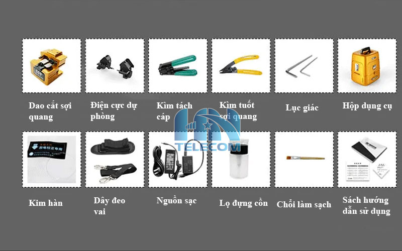 Phụ kiện đi kèm máy hàn