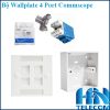 Bộ wallplate 4 port vuông commscope