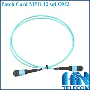 Dây nhảy quang MPO 12 sợi OM3