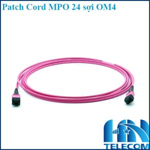 Dây nhảy quang MPO 24 sợi OM4 multimode