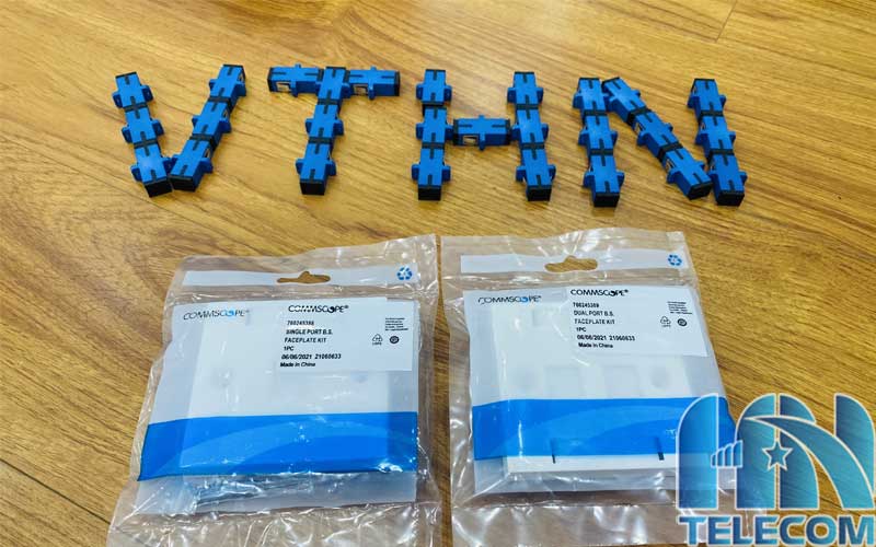 Mặt mạng outlet 2 port commscope