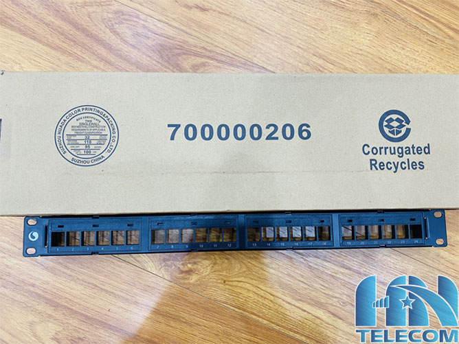 Cấu trúc patch panel cat6 amp