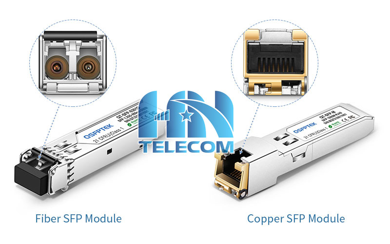 So sánh module đồng rj45 và module quang