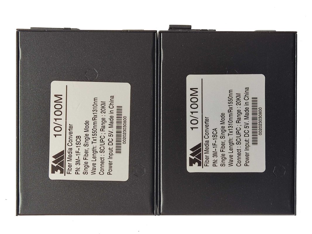 Converter quang 3M 1 sợi 100m