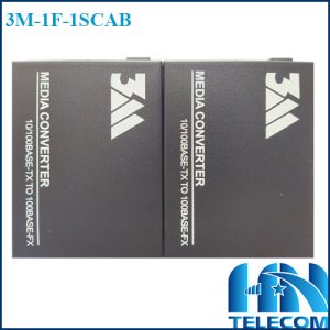 Converter quang 3M 1 sợi 3M-1F-1SCA-B