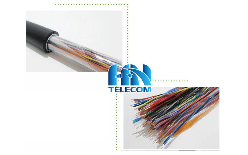 Cấu tạo dây cáp điện thoại 20 đôi luồn cống Z43