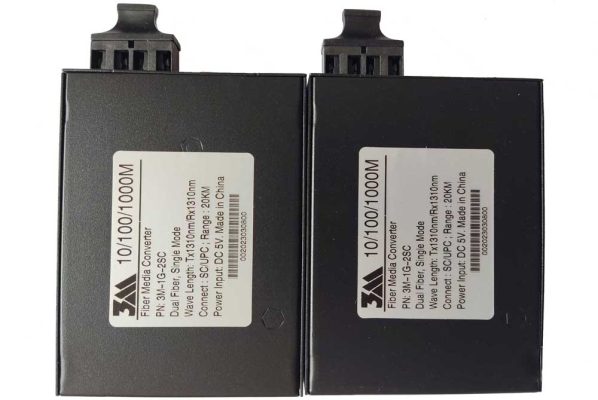 Converter quang 3M 2 sợi 1g 3M-1G-2SC  giá rẻ