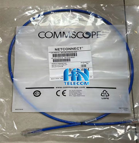 Patch cord cat6 1m commscope
