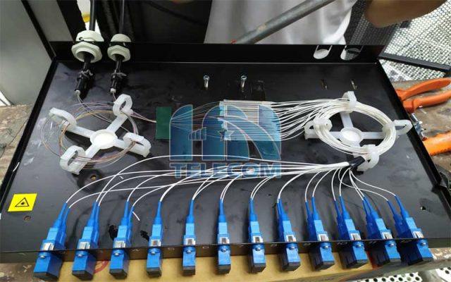 Hàn cáp quang hòa bình odf 24fo