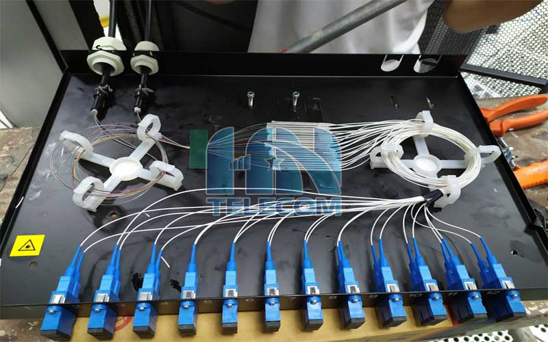 Hàn cáp quang hòa bình odf 24fo