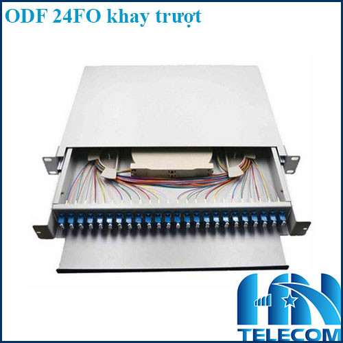 Hộp phối quang ODF 24FO khay trượt