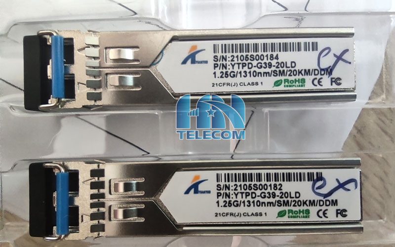 Modul SFP 2 sợi WINTOP 1.25g YTPD-G39-20LD