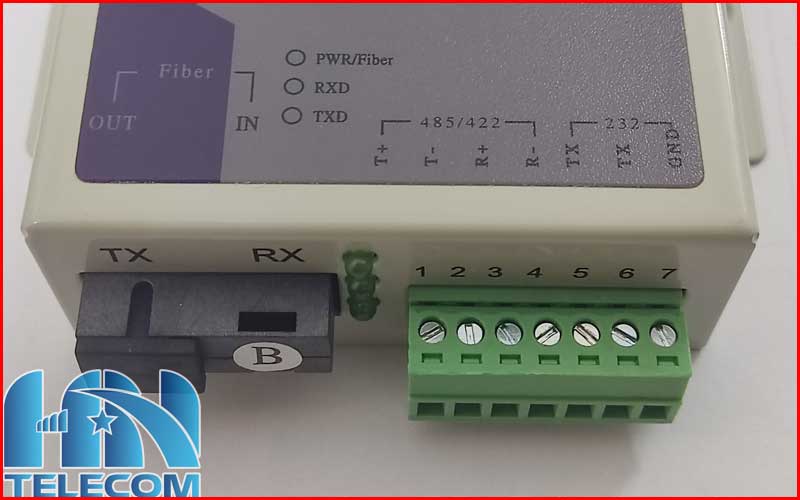 Bộ chuyển đổi RS232-422-RS485 sang Quang