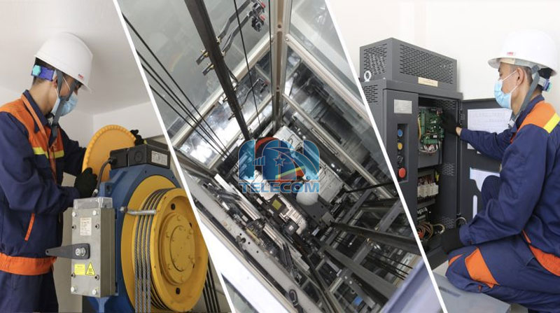 Ứng dụng của cáp mạng dùng trong thang máy