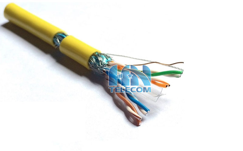 Cáp mạng golden konek cat6e sftp cho thang máy