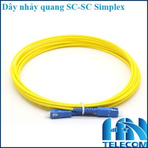 Dây nhảy quang SC-SC Simplex Singlemode
