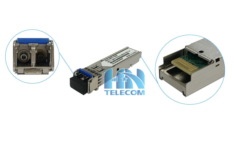 Module quang Gnetcom GNC-SFP-1G20 2 sợi 1.25G