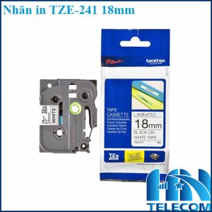 Nhãn in TZE-241 18mm Brother