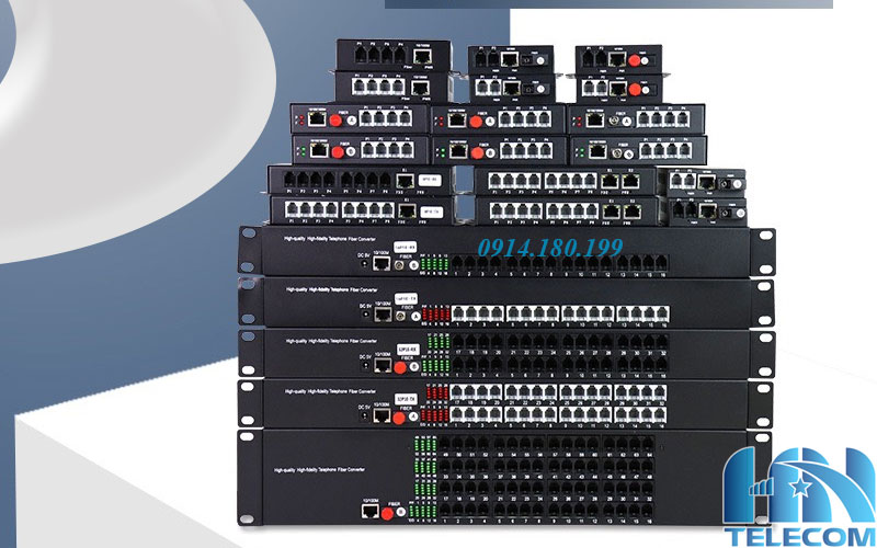 Các loại bộ chuyển đổi quang thoại